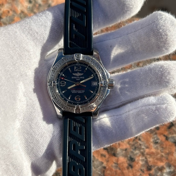 Breitling colt ocean A77330 ladies steel 33MM watch - Picture 2 of 8